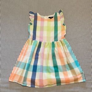 Pastel Plaid Gap Kids Dress